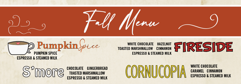 Fall Menu