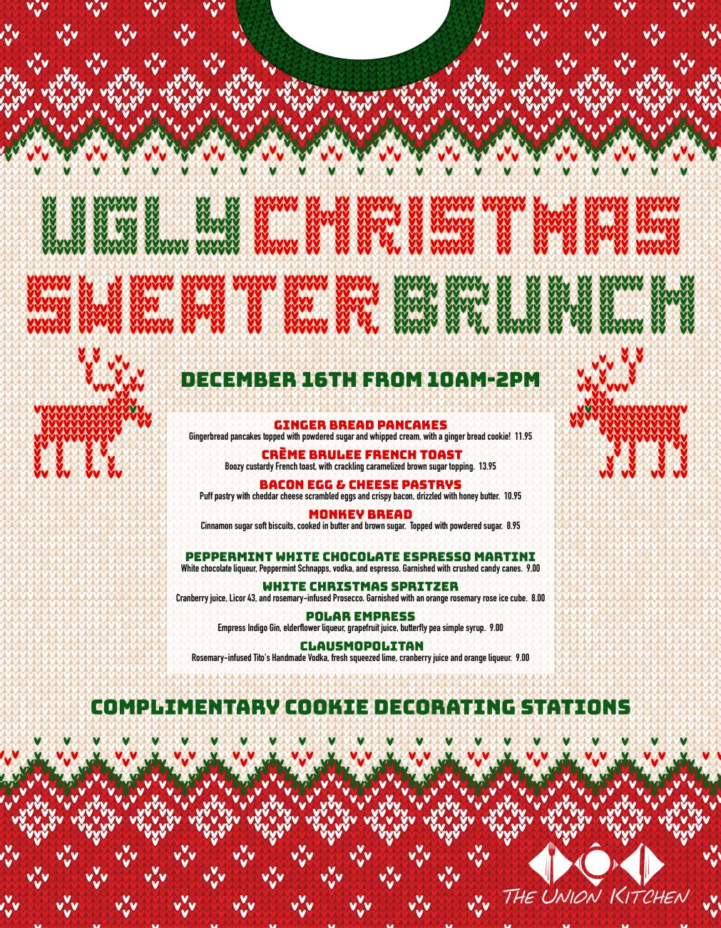 Ugly Sweater Brunch