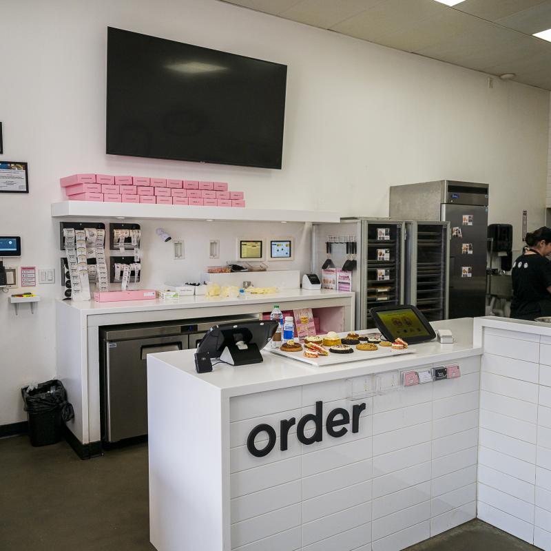 Crumbl Interior