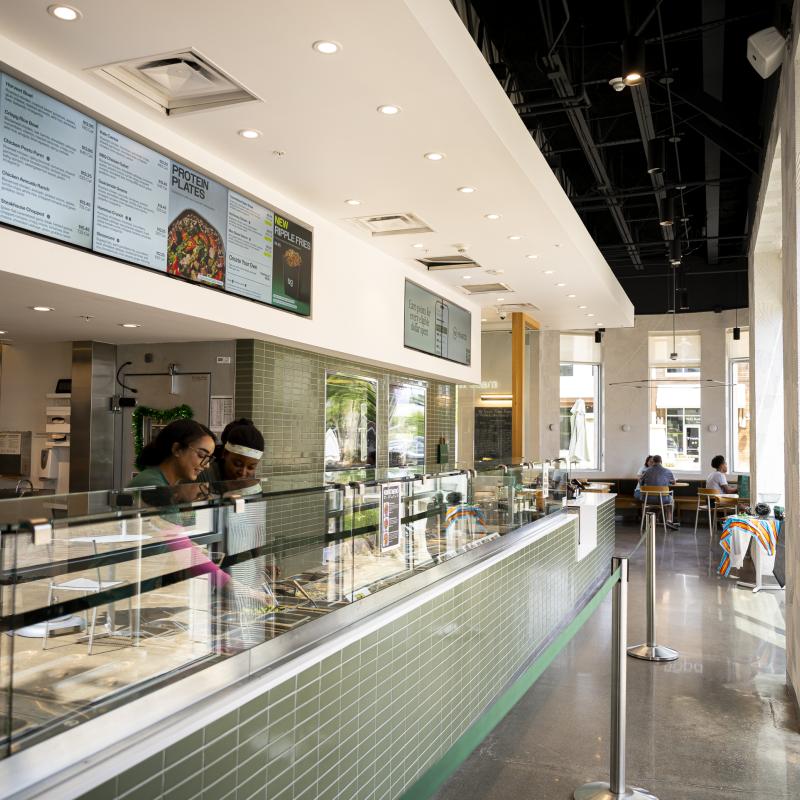 Sweetgreen Interior